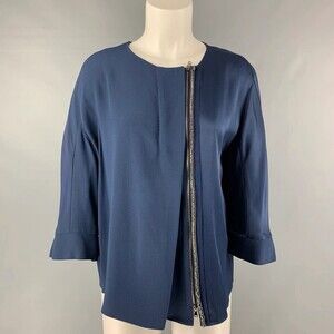 Dice Kayek Rhinestone Asymmetrical Blouse (112)